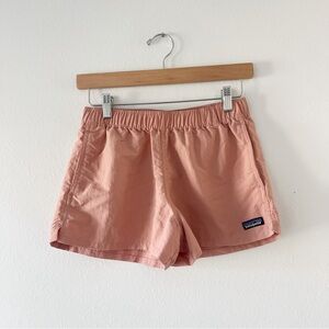 Patagonia Women's Athletic Shorts in Dusty Pink